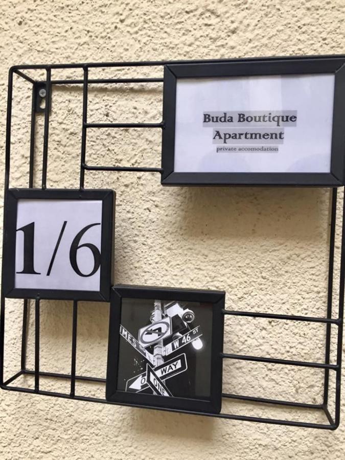 Buda Boutique Apartment 부다페스트 외부 사진